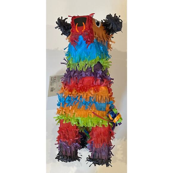 New Pull String Bull Piñata 16.5”x7.5”x13”, Cinco De Mayo, Mexican, Birthday - Picture 4 of 5